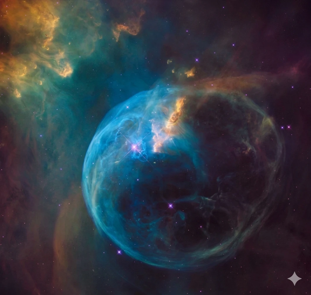 Before watermark removal — visible Gemini or Veo overlay